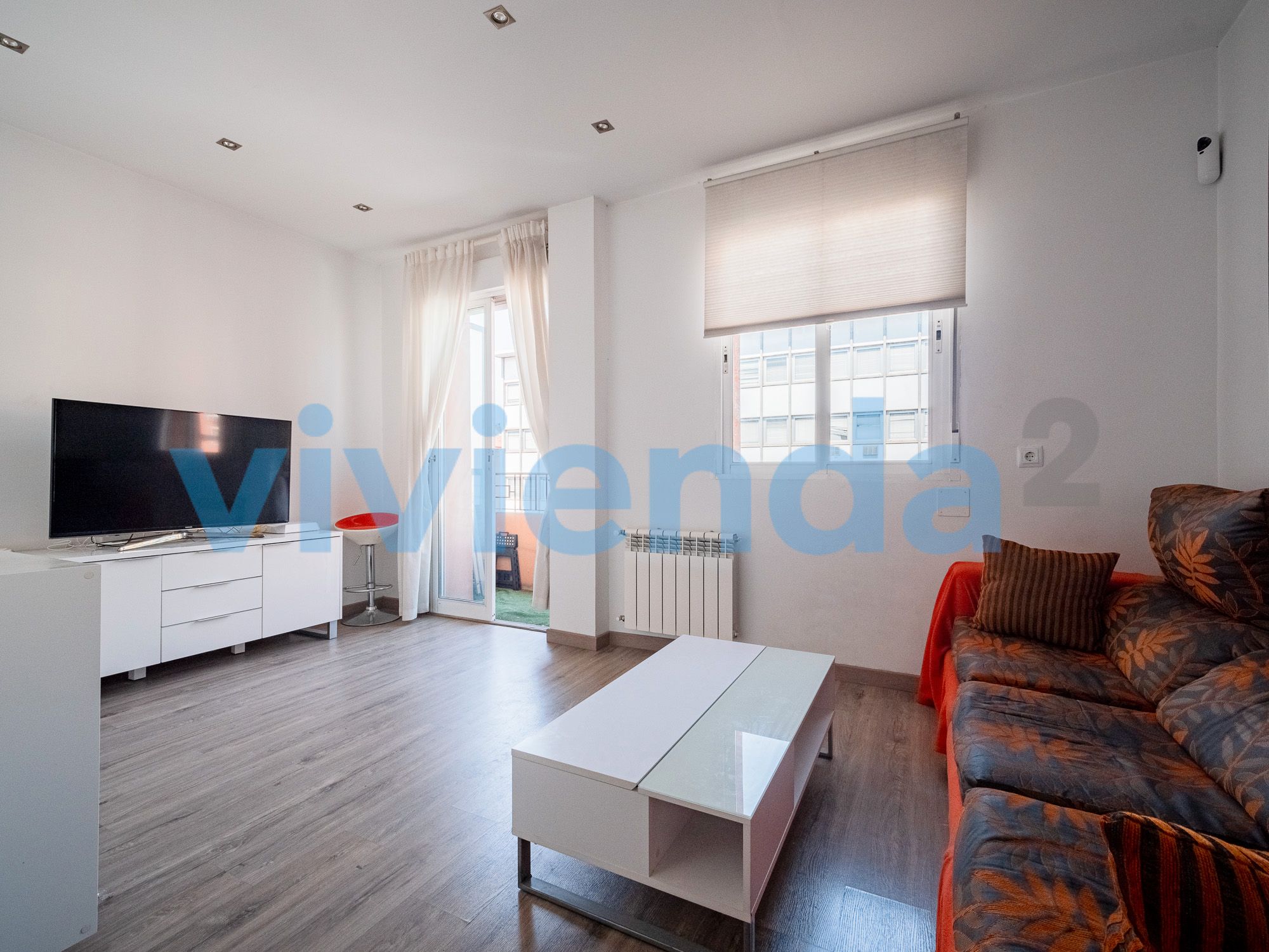 Sala de estar de Piso en venta en  Madrid Capital con Aire acondicionado, Calefacción y Balcón