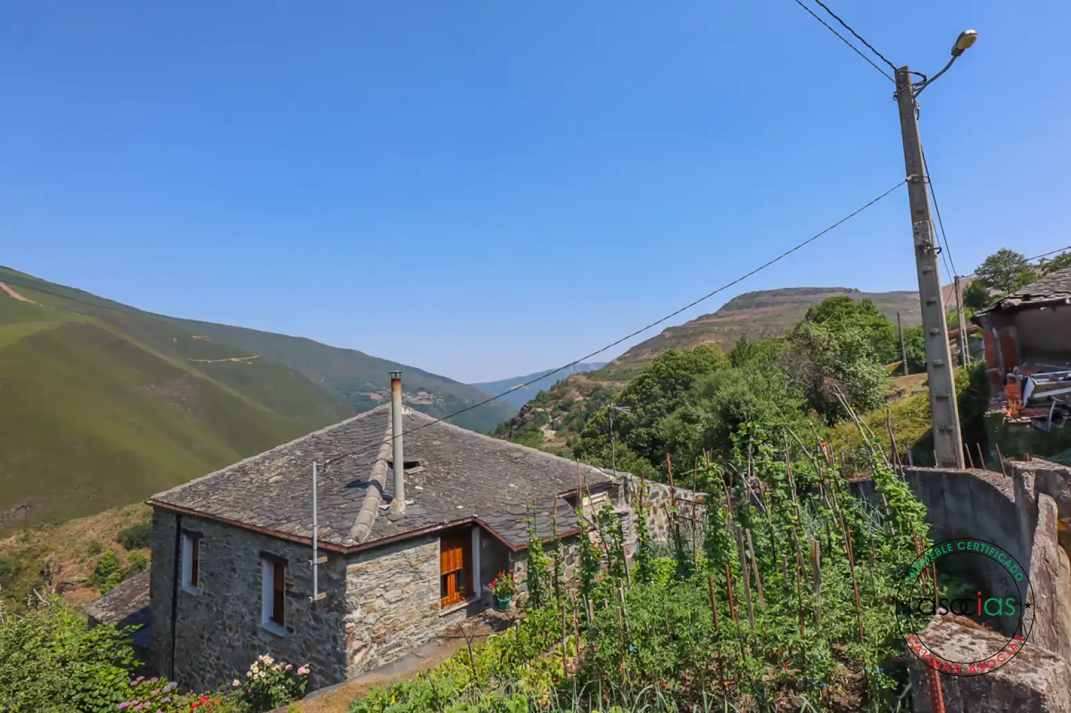 Vista exterior de Casa o xalet en venda en Ibias