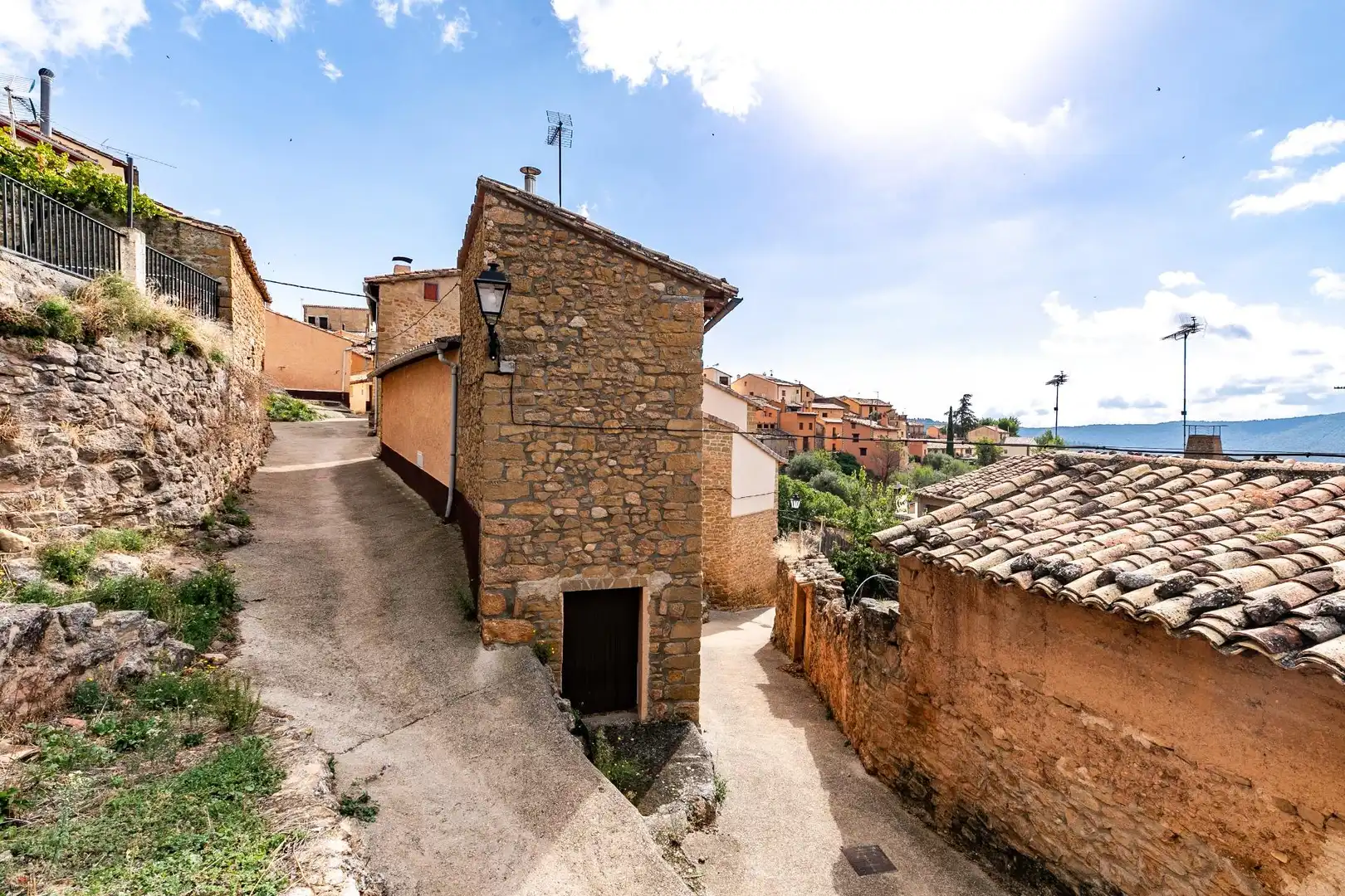 Exterior view of Houses for sale in Agüero  with Heating, Terrace and Storage room