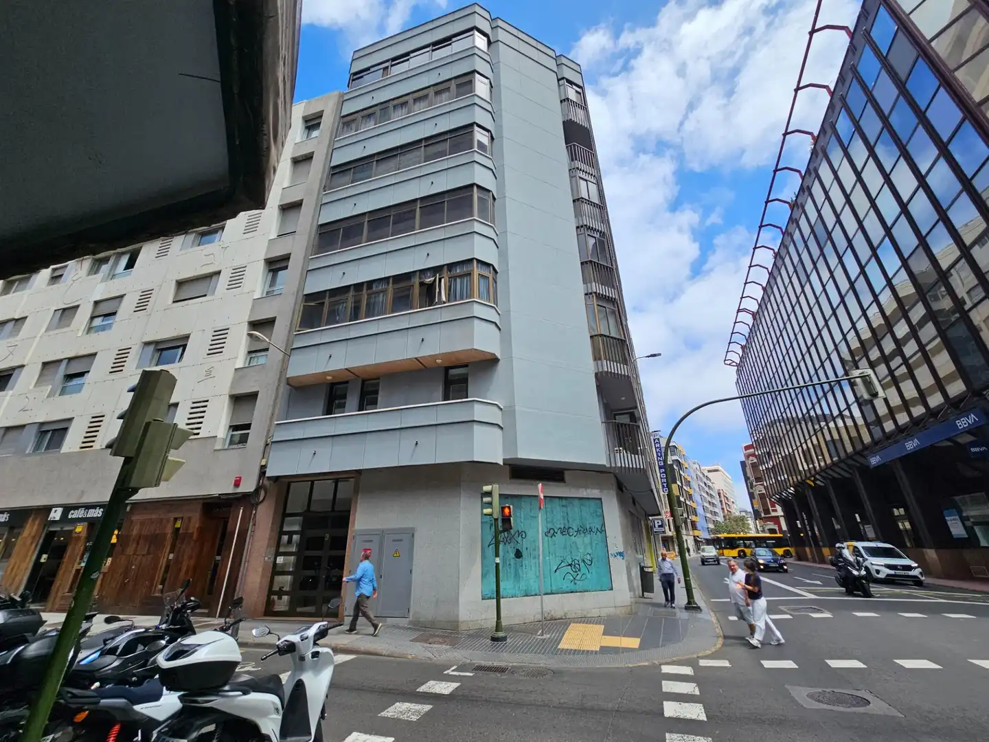 Vista exterior de Piso de alquiler en Las Palmas de Gran Canaria con Aire acondicionado, Parquet y Balcón