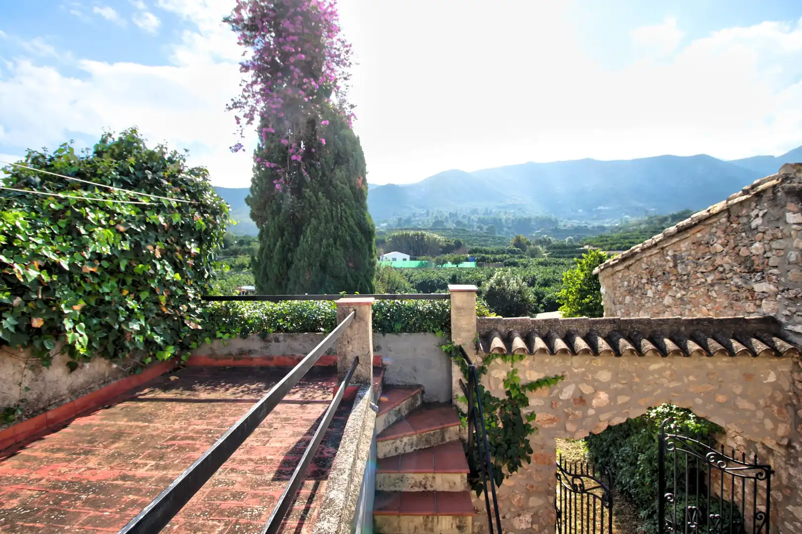 Terrassa de Finca rústica en venda en L'Atzúbia amb Terrassa