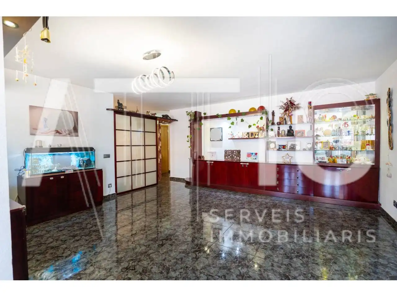 Sala de estar de Ático en venta en Polinyà con Aire acondicionado, Calefacción y Terraza