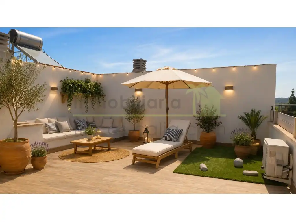 Terraza de Ático en venta en Càlig con Aire acondicionado y Terraza