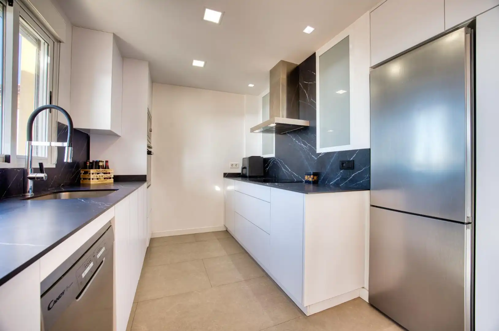Cocina de Casa adosada en venta en Mutxamel con Aire acondicionado, Jardín privado y Terraza