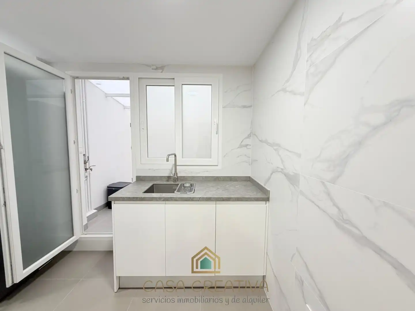 Cocina de Piso de alquiler en Valencia con Aire acondicionado, Calefacción y Terraza