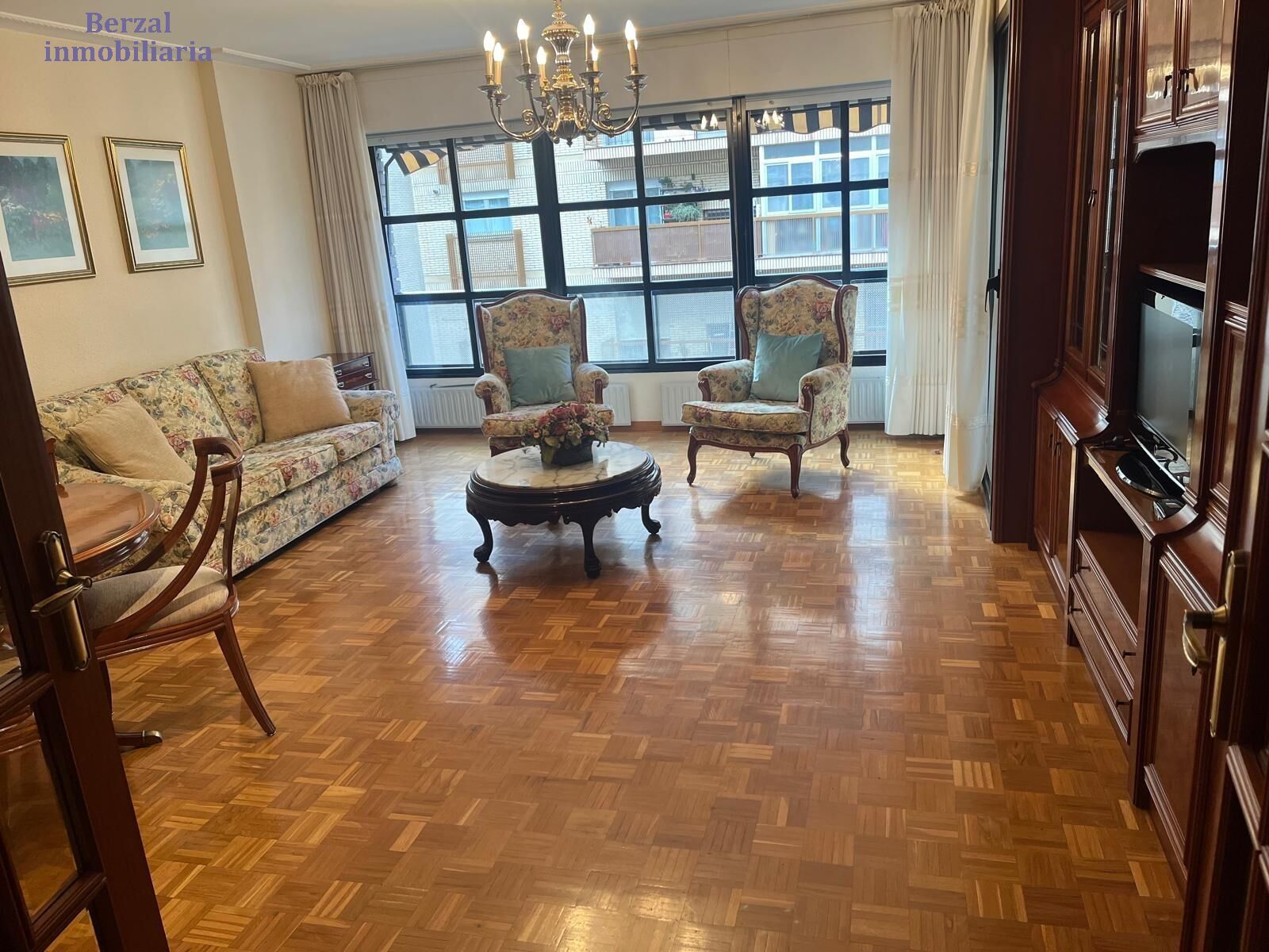 Living room of Flat for sale in  Logroño  with Heating, Terrace and Storage room