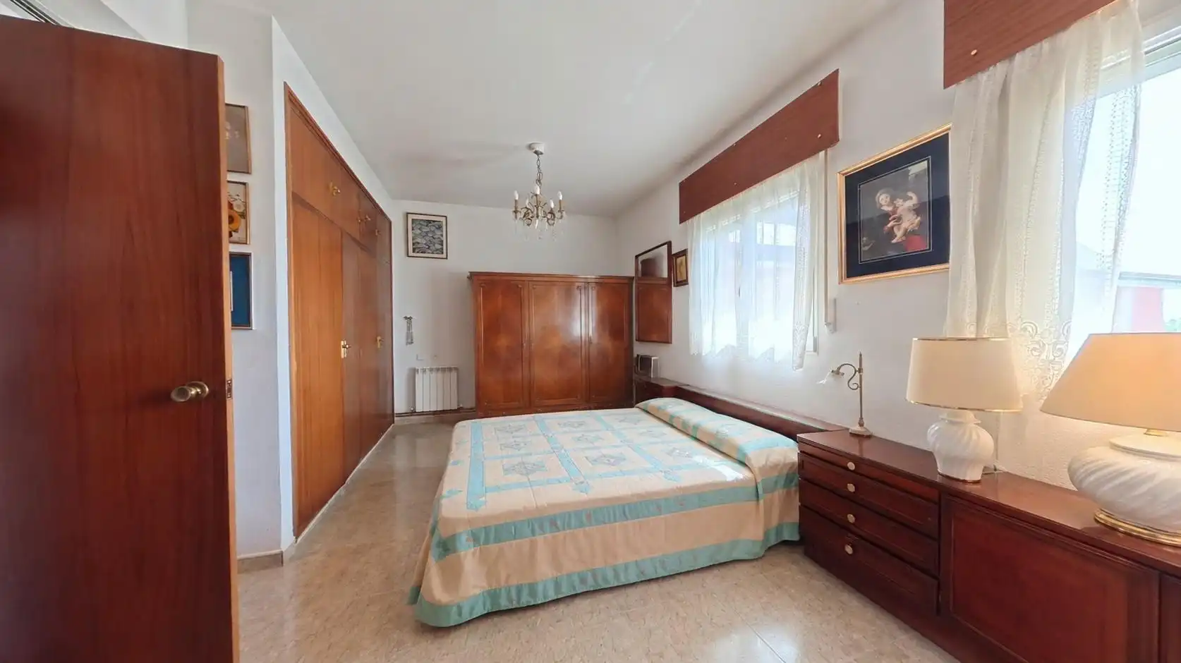 Bedroom of Flat for sale in Guadarrama  with Heating, Terrace and Alarm