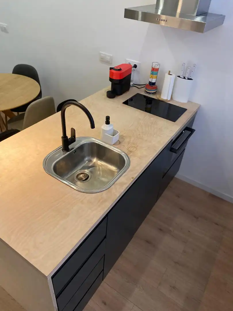 Kitchen of Flat for sale in Madrid  with Air Conditioner, Heating and Private garden