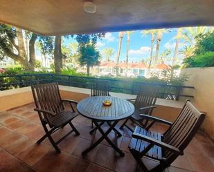 Terrassa de Apartament de lloguer en Sotogrande amb Aire condicionat, Calefacció i Terrassa