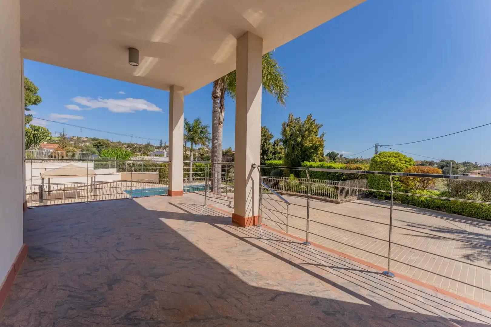 Terraza de Casa o chalet en venta en Elche / Elx con Aire acondicionado, Calefacción y Jardín privado
