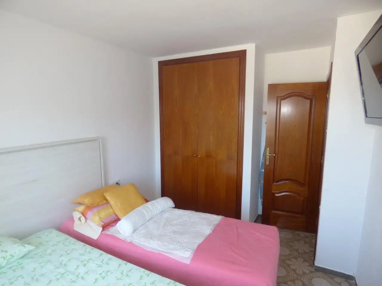 Schlafzimmer von Wohnung zum Verkauf in Malgrat de Mar mit Heizung, Privatgarten und Terrasse