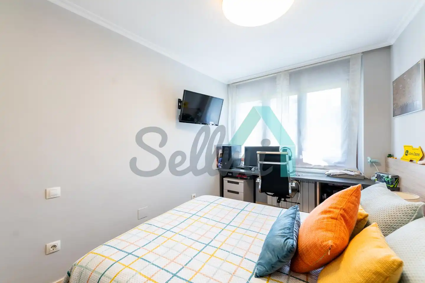Schlafzimmer von Einfamilien-Reihenhaus zum Verkauf in Vegadeo mit Heizung, Privatgarten und Terrasse