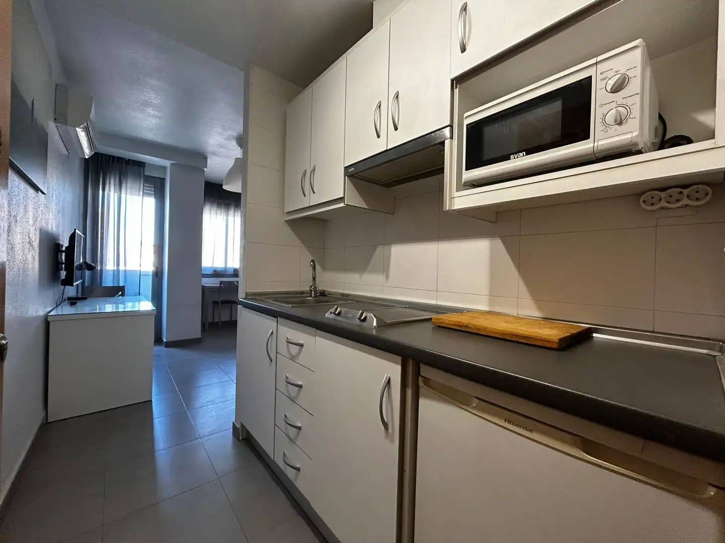 Kitchen of Study for rent in Murcia  with Air Conditioner, Heating and Furnished