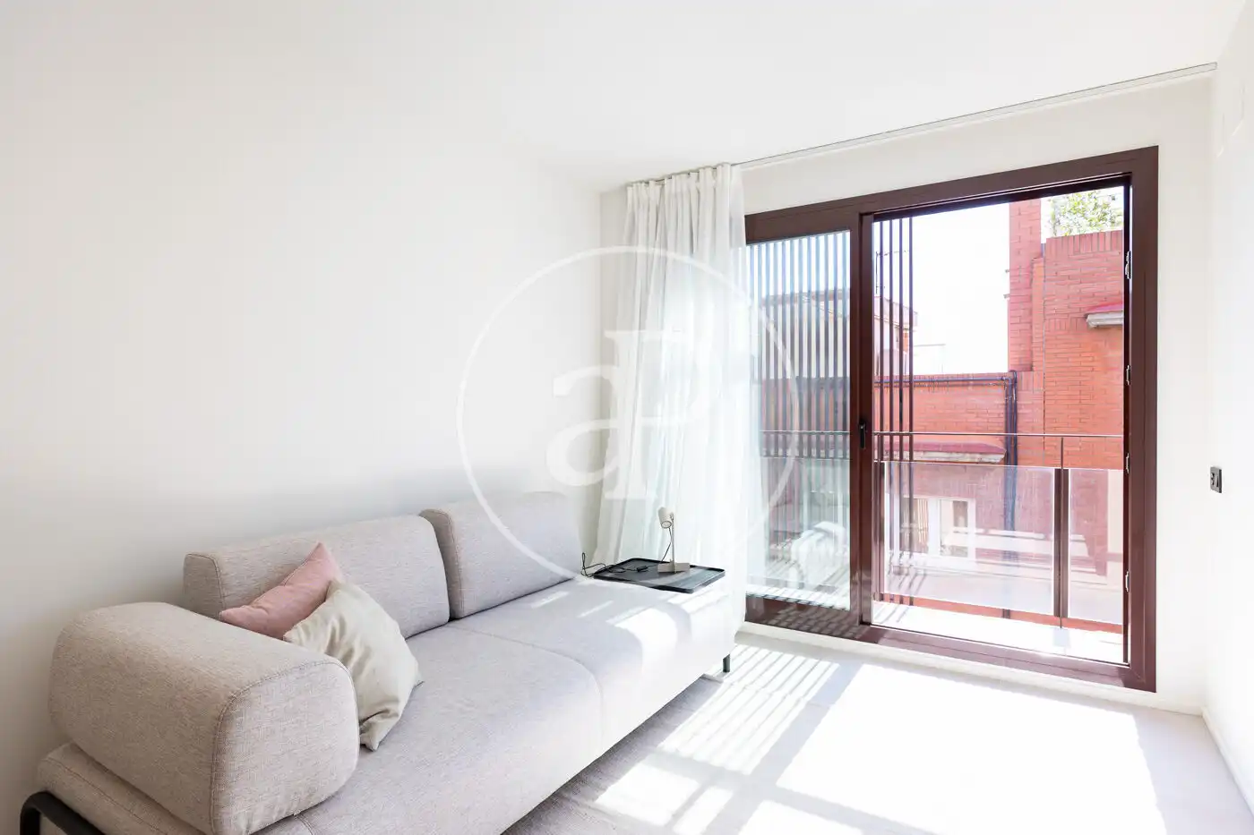 Schlafzimmer von Wohnung zum Verkauf in Barcelona mit Klimaanlage, Heizung und Terrasse