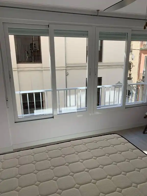 Balcony of Flat for rent in Granada  with Air Conditioner, Parquet flooring and Furnished