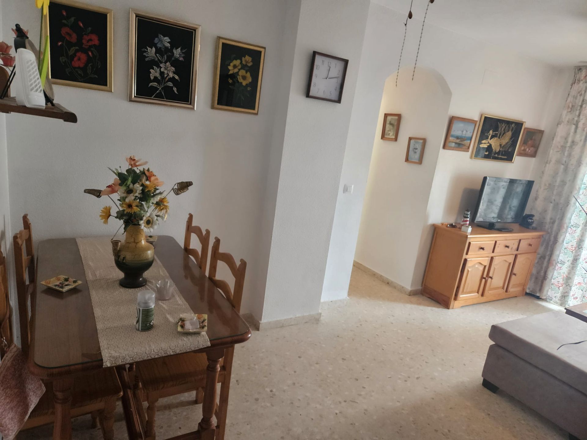 Dining room of Apartment to rent in El Portil  with Furnished, Balcony and Community pool