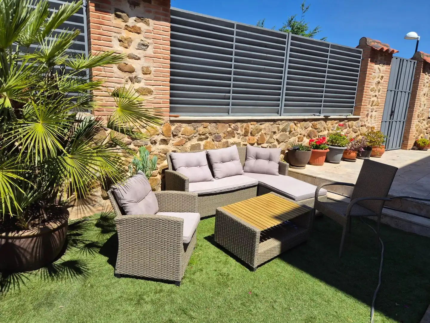 Terraza de Casa o chalet en venta en Ciudad Real con Aire acondicionado, Calefacción y Jardín privado
