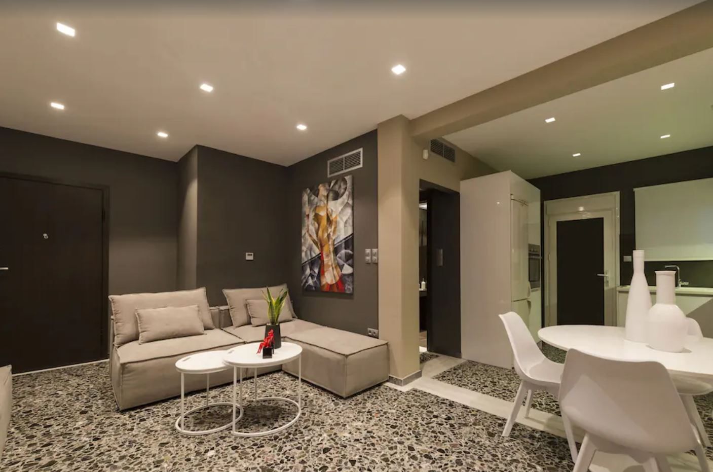 Living room of Flat to rent in Burgos Capital  with Air Conditioner, Furnished and Pets allowed