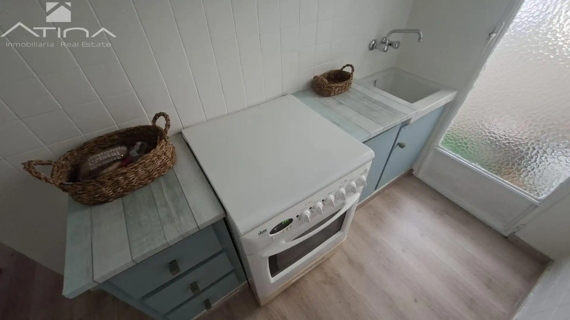 Cocina de Apartamento en venta en Bellreguard con Aire acondicionado, Calefacción y Amueblado