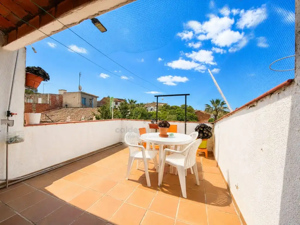 Terraza de Casa o chalet en venta en Caldes de Montbui