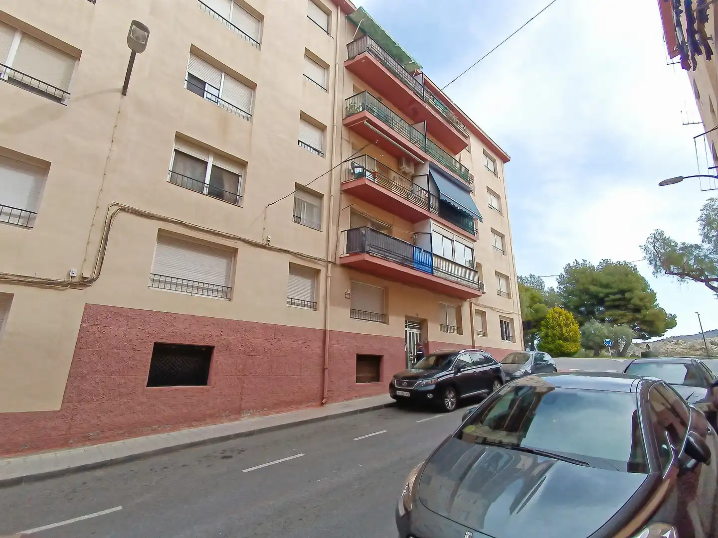 Außenansicht von Wohnung zum Verkauf in Jijona / Xixona mit Klimaanlage, Heizung und Parkett
