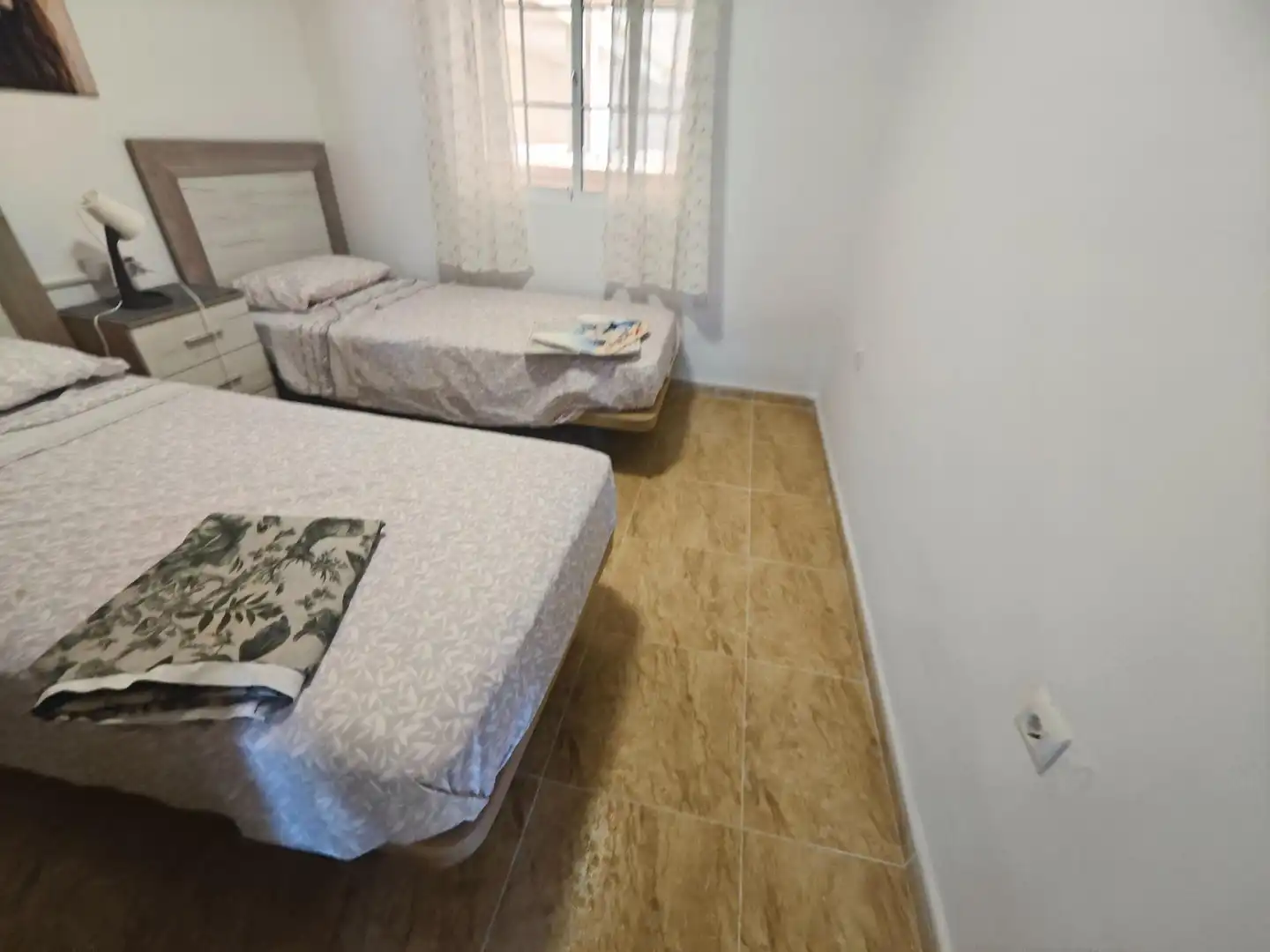 Dormitori de Pis de lloguer en Cuevas del Almanzora amb Piscina comunitària