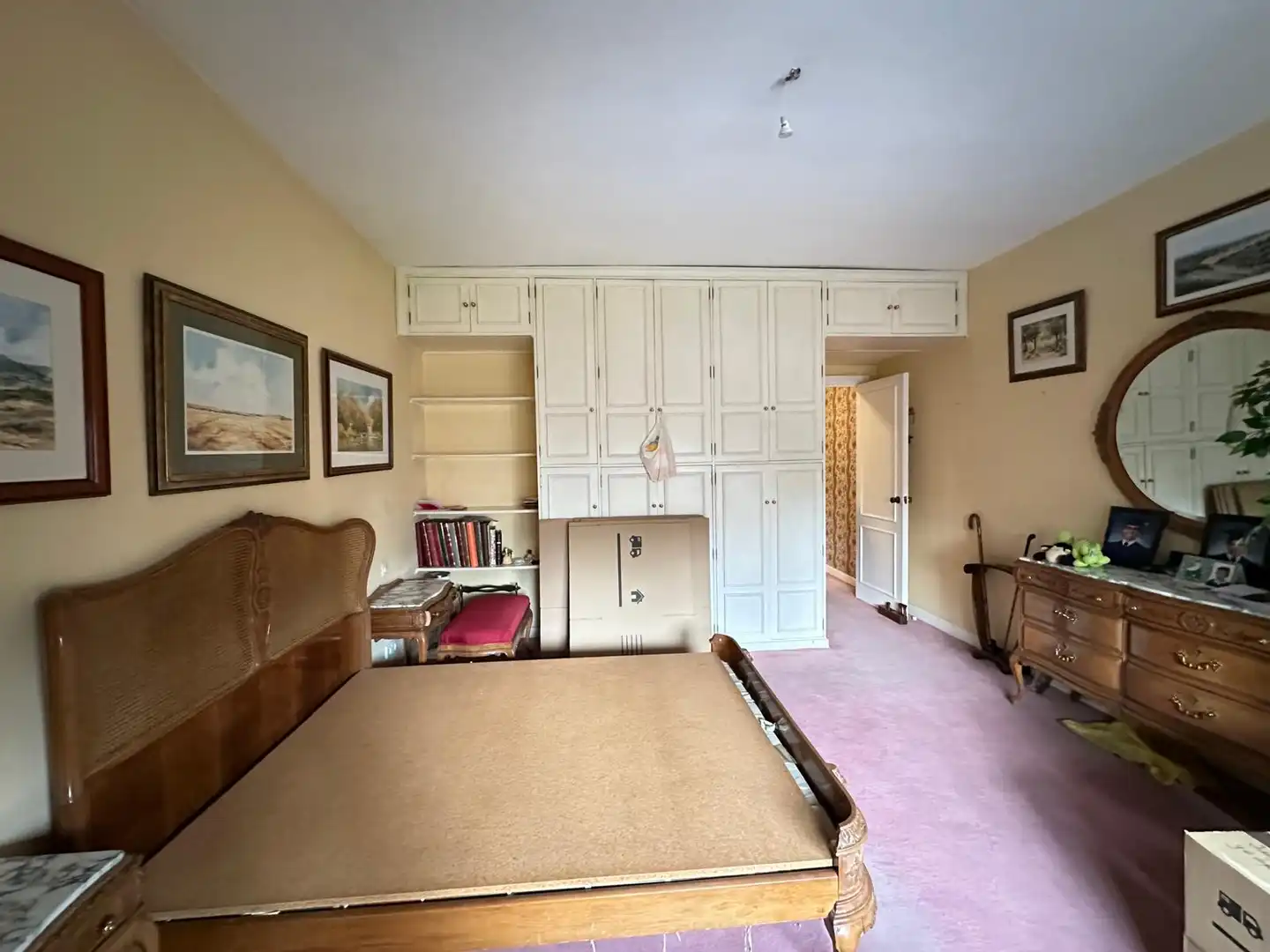 Bedroom of Flat for sale in Madrid  with Parquet flooring, Terrace and Storage room