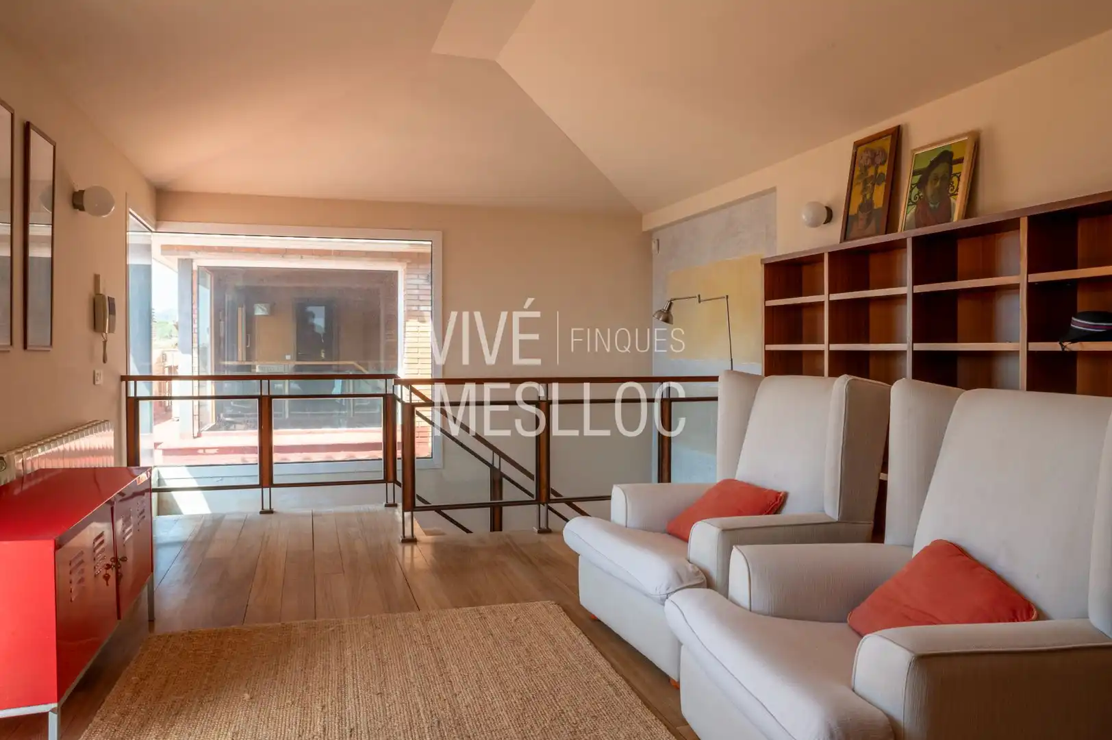 Sala d'estar de Casa o xalet de lloguer en El Masnou amb Calefacció i Terrassa