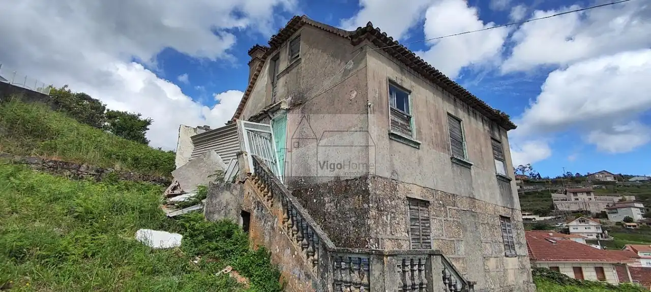 Exterior view of Houses for sale in Moaña  with Private garden