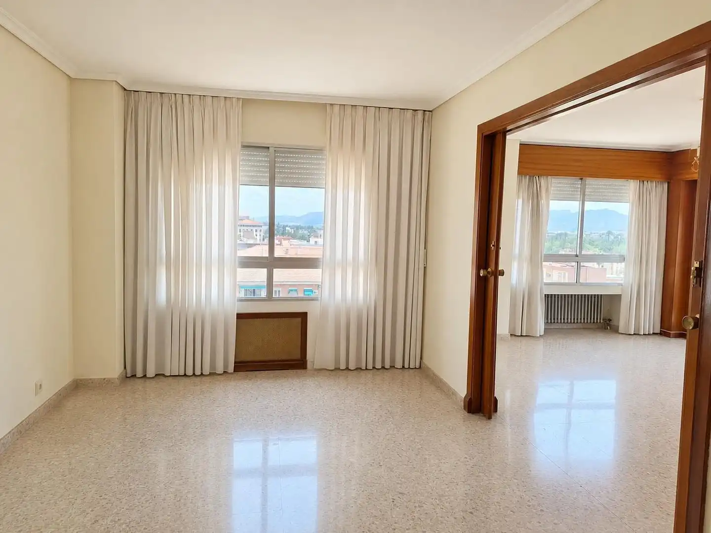 Sala d'estar de Pis de lloguer en Murcia amb Aire condicionat i Calefacció
