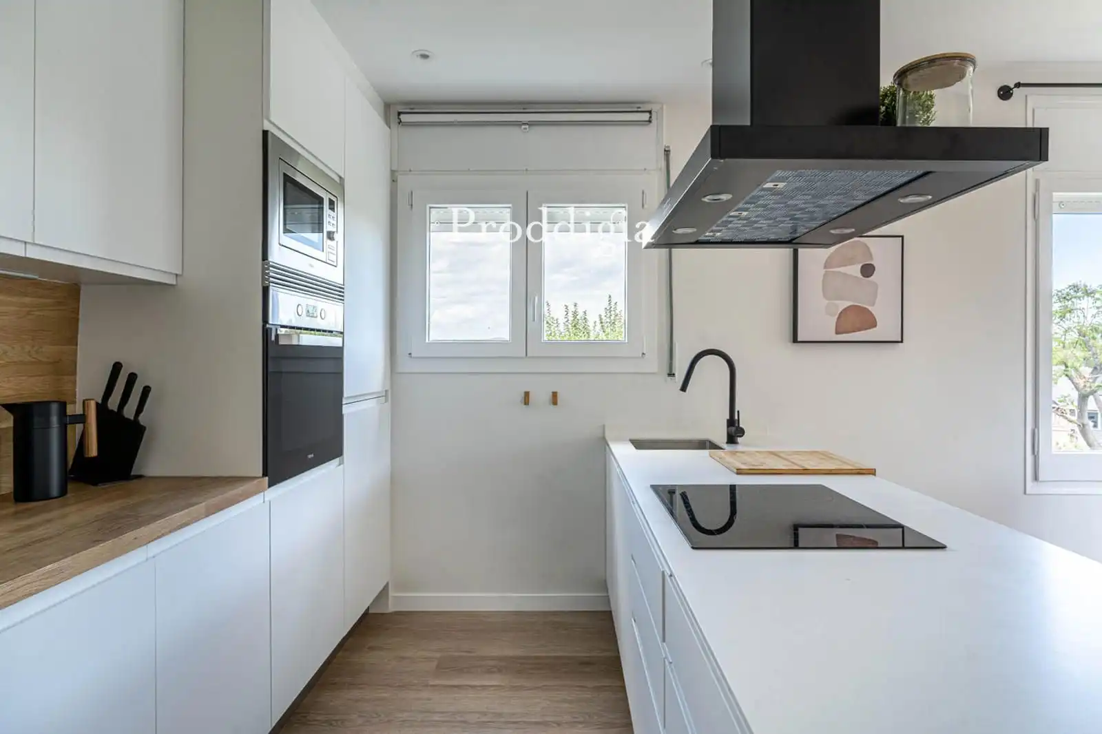 Cocina de Casa o chalet de alquiler en Sant Cugat del Vallès con Aire acondicionado, Calefacción y Piscina
