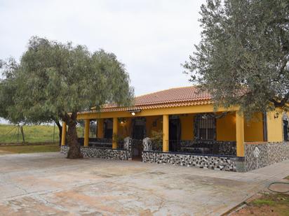 Exterior view of Country house for sale in Gibraleón  with Heating, Private garden and Terrace