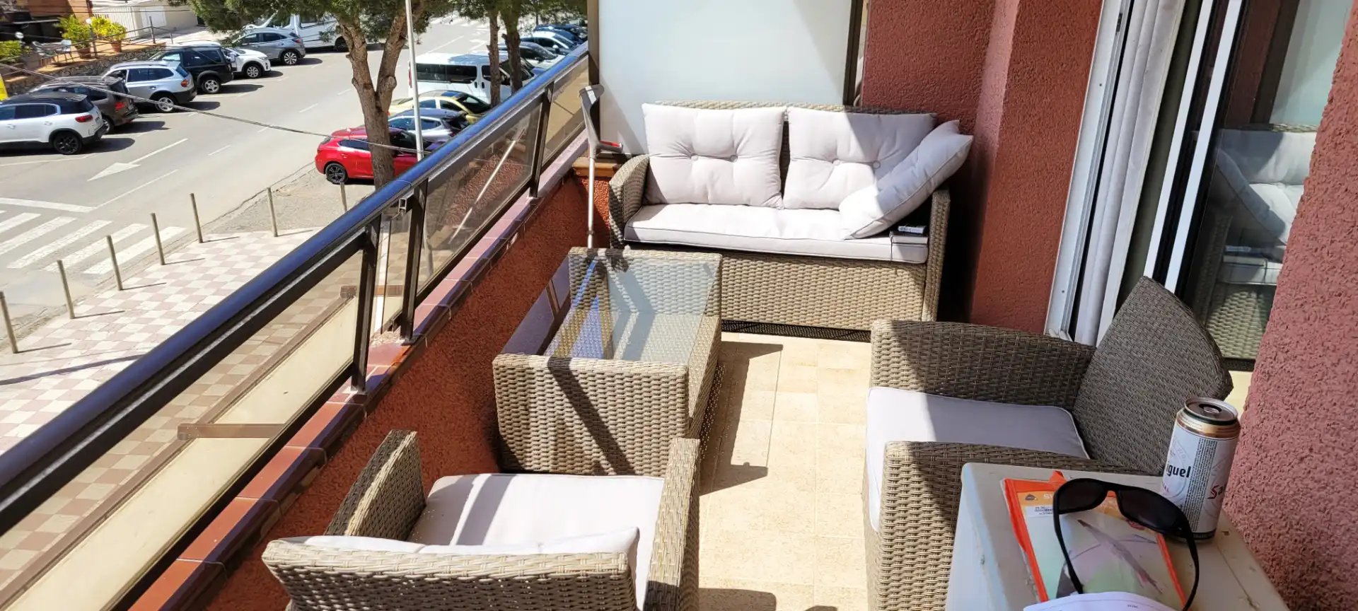 Terraza de Apartamento de alquiler en L'Estartit con Aire acondicionado, Calefacción y Terraza
