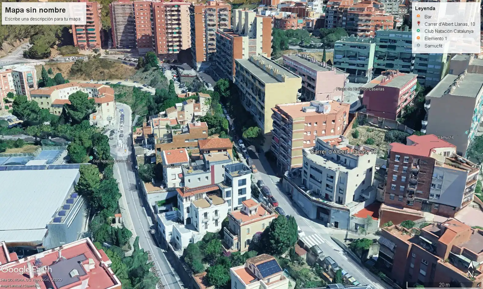 Exterior view of Attic for sale in Barcelona