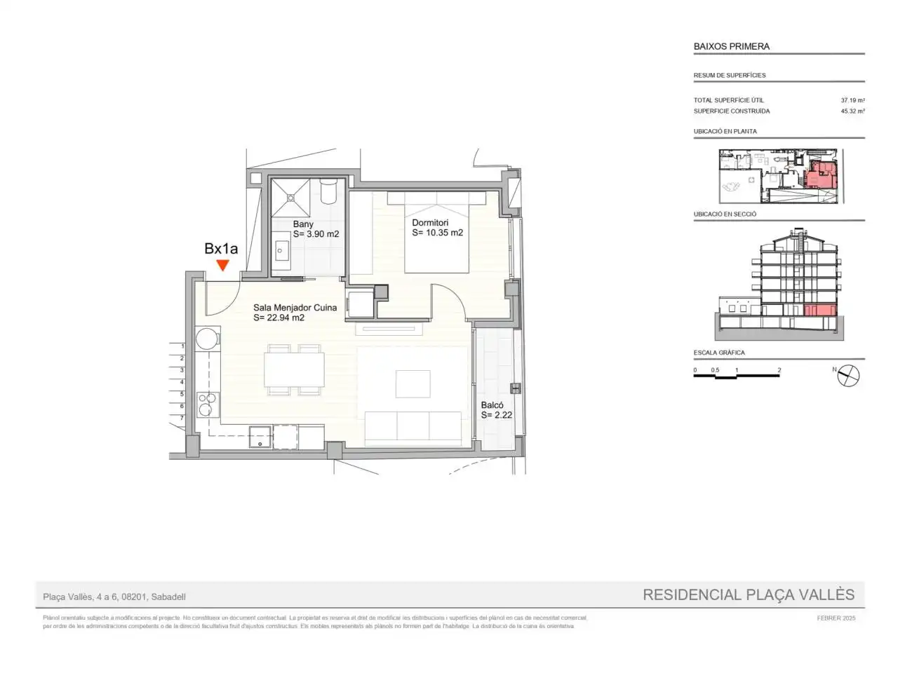 Appartamento con ascensore in vendita a Plaza Vallès 7, imagen 7