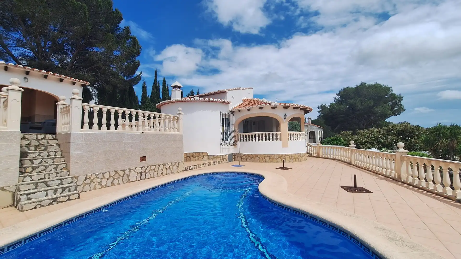 Piscina de Casa o xalet en venda en La Font d'en Carròs amb Aire condicionat, Calefacció i Terrassa