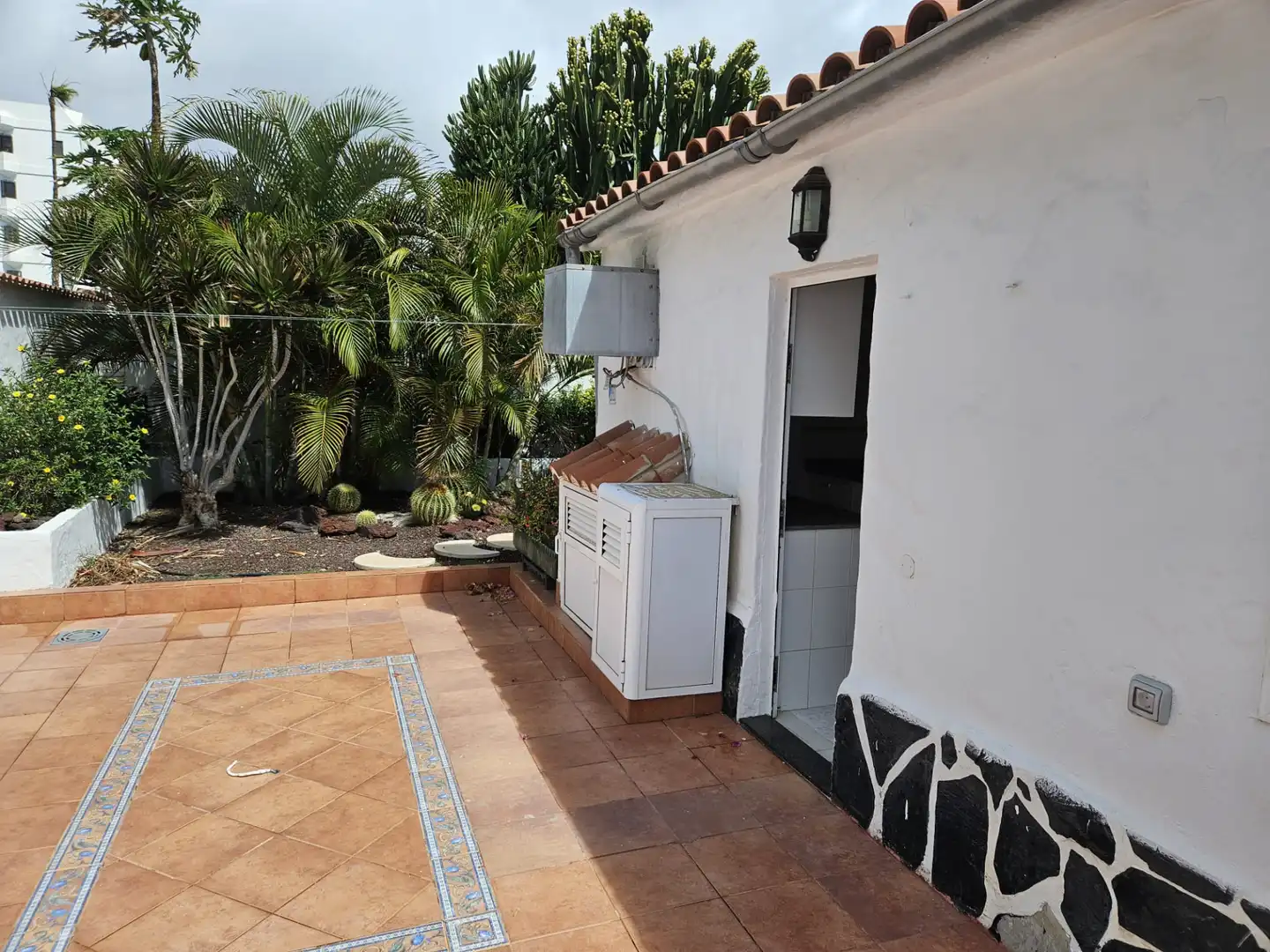 Vista exterior de Casa o chalet en venta en San Bartolomé de Tirajana con Aire acondicionado, Jardín privado y Amueblado