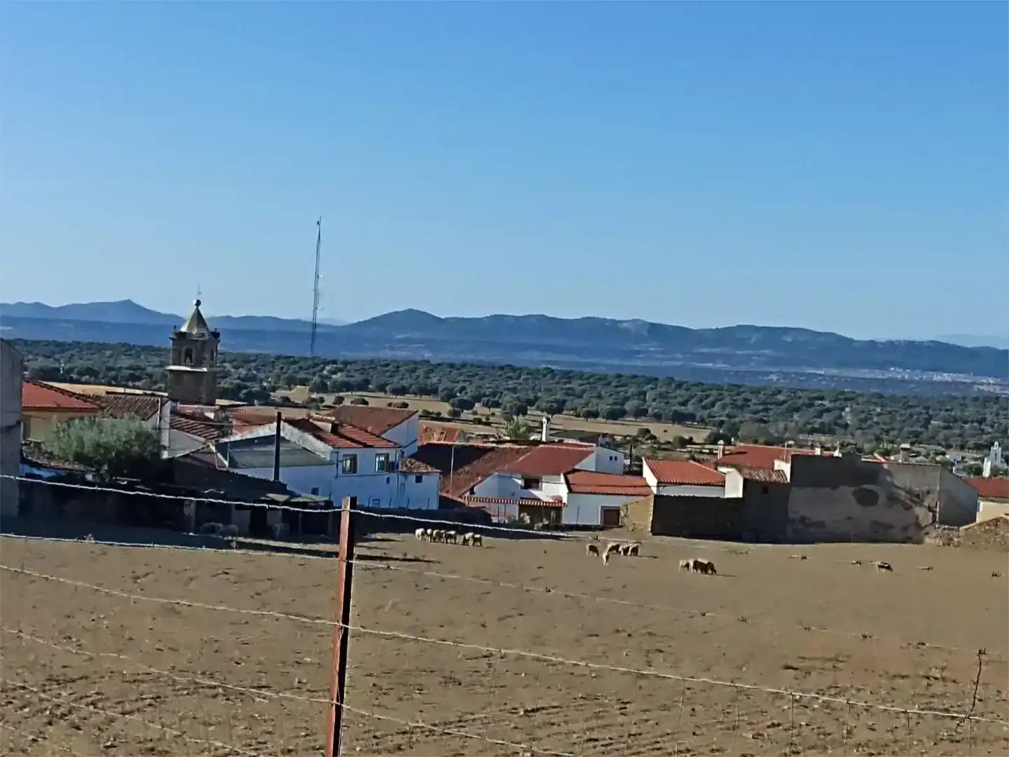Vista exterior de Terreno en venta en Aldeacentenera
