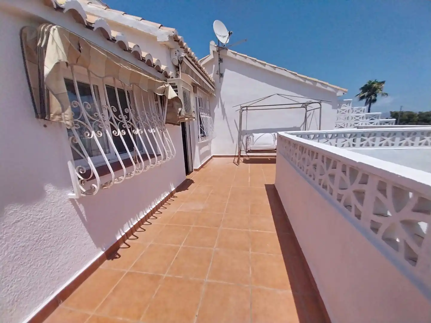 Terrassa de Casa o xalet en venda en L'Alfàs del Pi amb Aire condicionat, Jardí privat i Terrassa