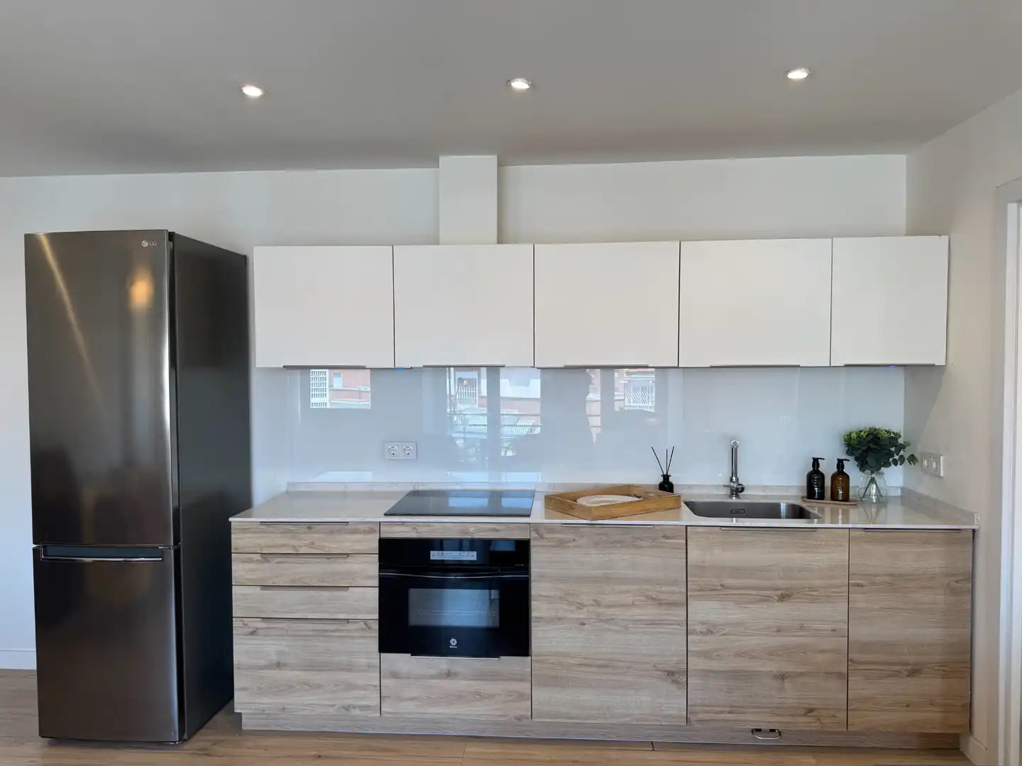 Küche von Wohnung zur untervermieten in Madrid mit Klimaanlage, Heizung und Möbliert