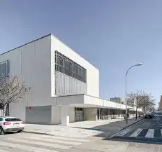 Exterior view of Flat for sale in Terrassa  with Heating and Oven
