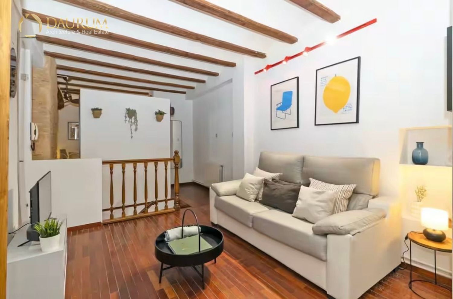 Sala d'estar de Pis en venda en  Valencia Capital amb Aire condicionat, Calefacció i Moblat