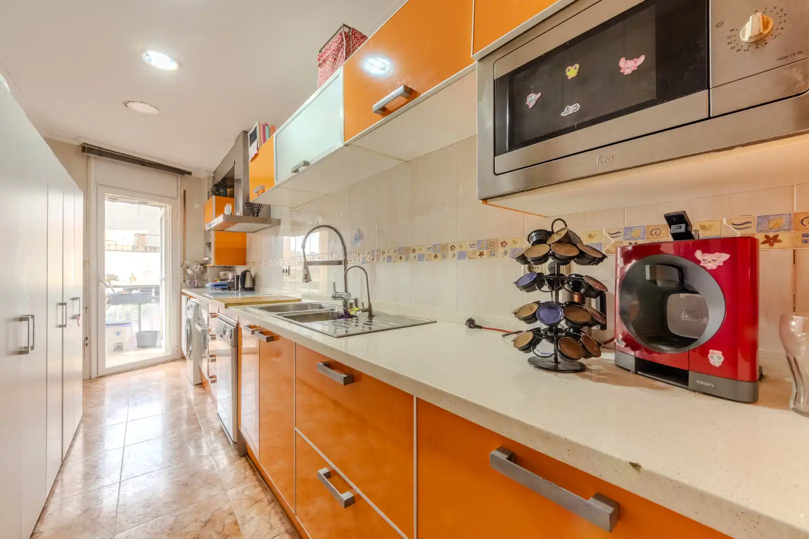 Küche von Wohnung zum Verkauf in Tarragona mit Klimaanlage, Heizung und Abstellraum