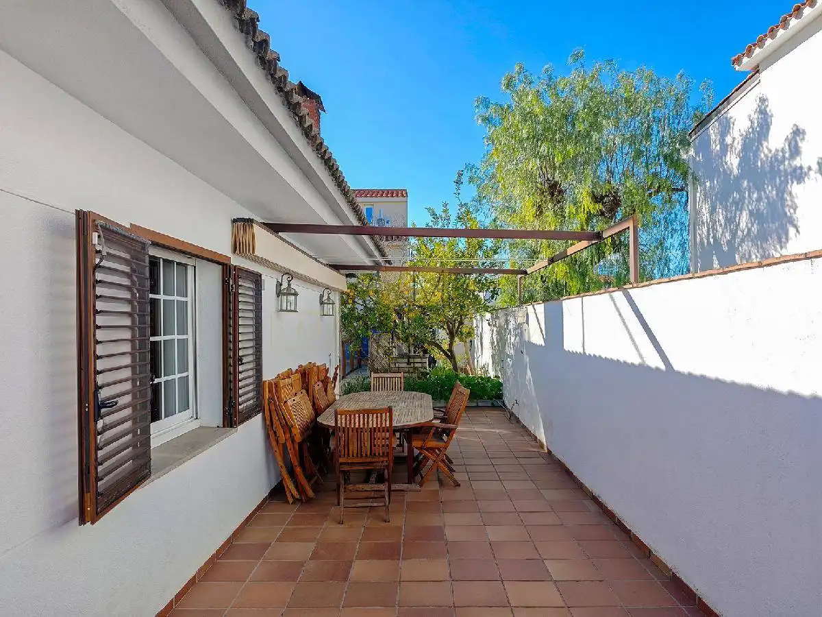 Terrace of Houses for sale in Sant Pere de Ribes  with Air Conditioner, Heating and Private garden