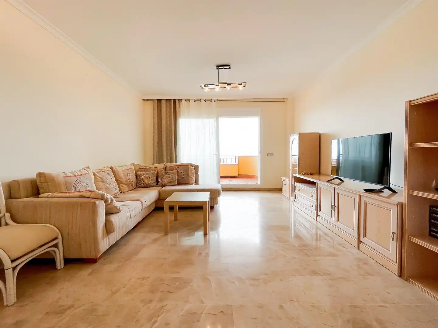 Sala de estar de Apartamento en venta en Santiago del Teide con Jardín privado, Terraza y Trastero