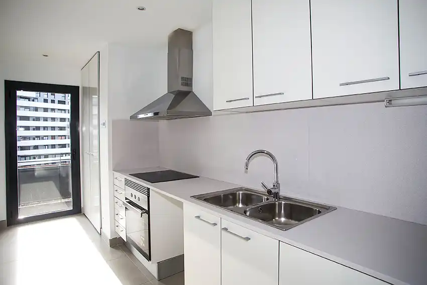 Kitchen of Flat for rent in Barcelona  with Terrace, Storage room and Oven