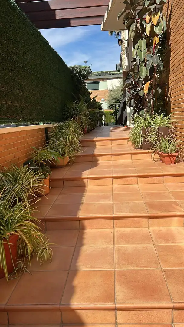 Terrassa de Casa o xalet en venda en Mutxamel amb Aire condicionat, Calefacció i Jardí privat