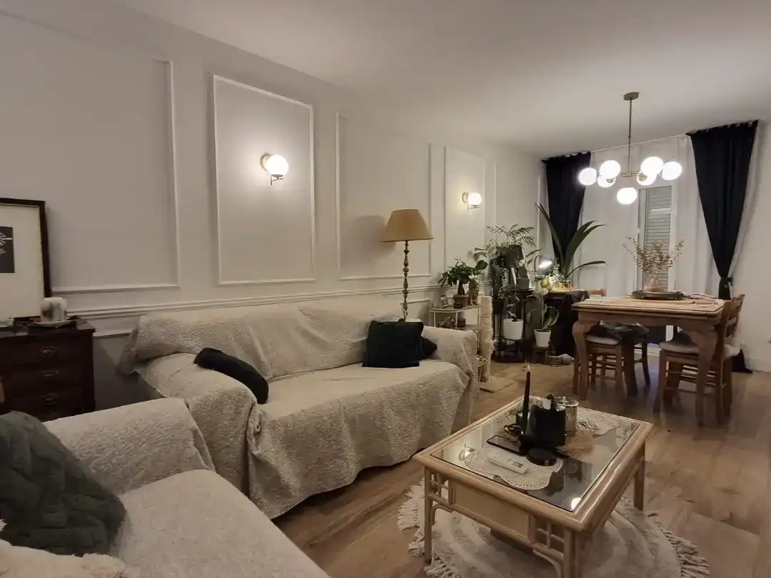 Sala d'estar de Pis en venda en Galapagar amb Aire condicionat i Balcó