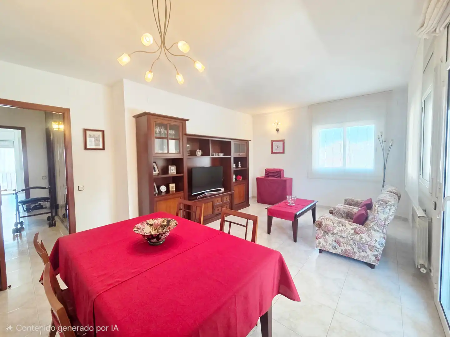 Sala de estar de Piso en venta en Cerdanyola del Vallès con Aire acondicionado, Calefacción y Balcón