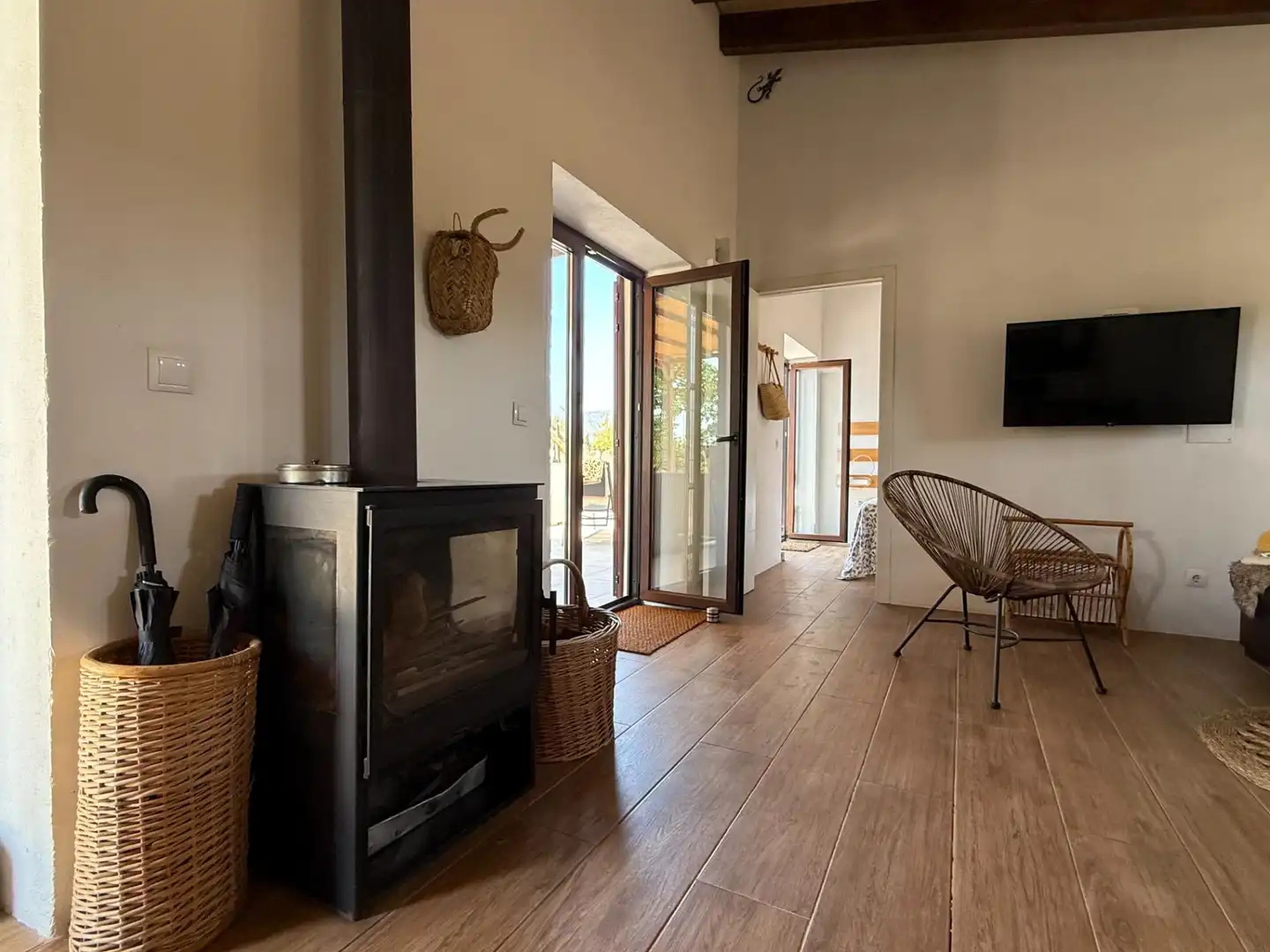 Living room of Country homes for sale in Campanet  with Heating, Private garden and Swimming Pool